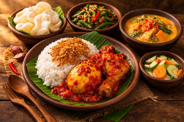 Ondel Sederhana Ayam - Kipgerechten